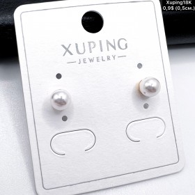 Сережки Xuping18К 20035 ( 0.5 см.)
